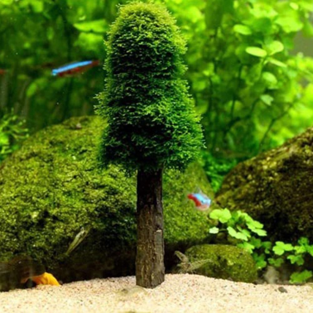 Aquarium Planted Background - Albero di Natale Simulato per Acquario,