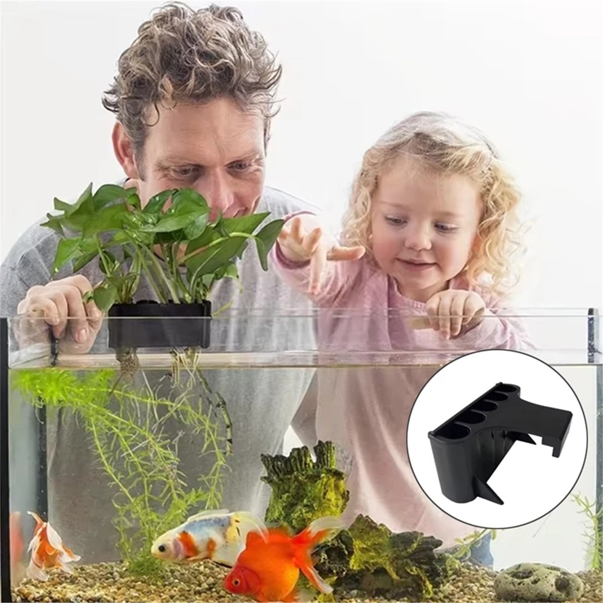Emersed Plants Aquarium - (ABAB) Portapiante per Acquario, Contenitori Sospesi