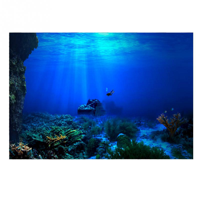 1 pz Fish Tank sfondo pittura  - Aquarium Planted Background recensione e prezzo