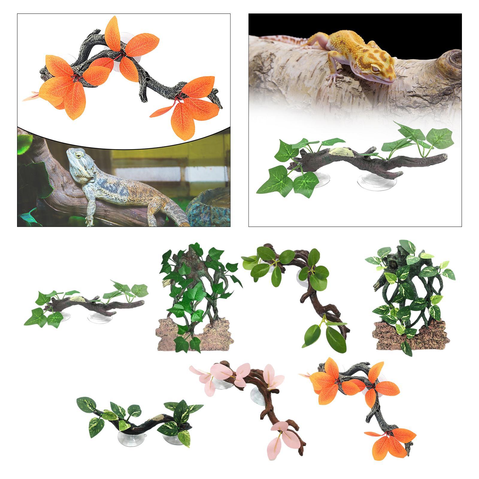 Gecko pianta ornamento acquari - Aquarium Planted Background recensione e prezzo