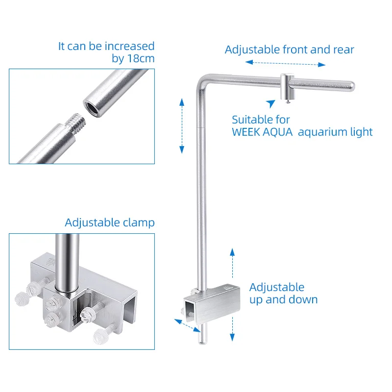 Settimana Aqua Light Stand uni - Led Planted Tank Light recensione e prezzo